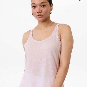 Athleta Getaway Linen Blend Tank